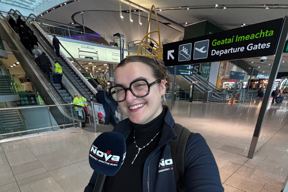 Louise Ducrocq, Dublin Airport, Ireland Football Fans Flying To Prague, 26 Mar 2026