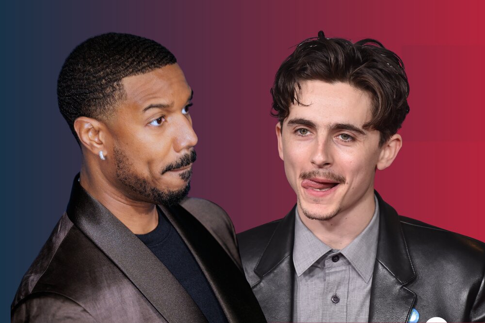 Michael B Jordan, Timothee Chalamet