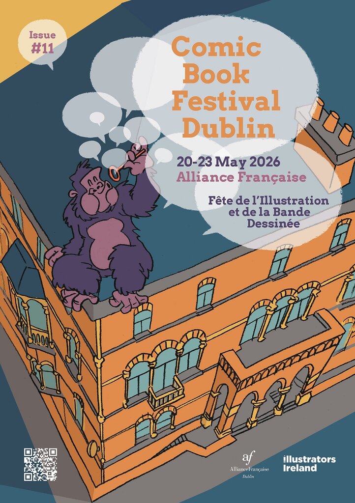 Dublin's Comic Book Festival will take place from 20th to 23rd of May this year.