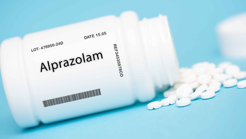 €175,000 worth of suspected alprazolam tablets was recovered.