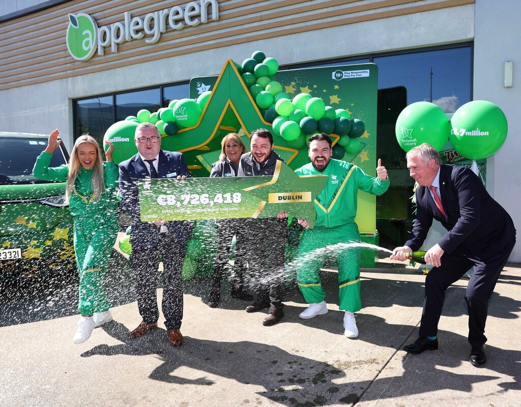 Where Was The €8.7 Million Lotto Ticket Sold? Exact Location Revealed 3 National lottery win Ballymount 01