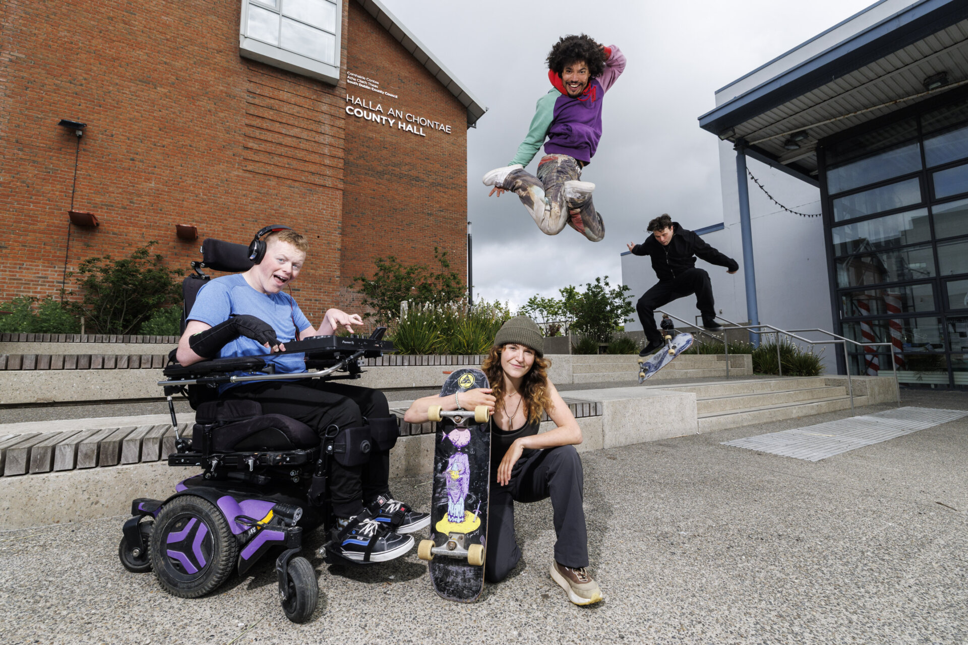 RePlay will turn South Dublin County Council’s newest public space into a vibrant, open-access cultural hub. Picture Andres Poveda