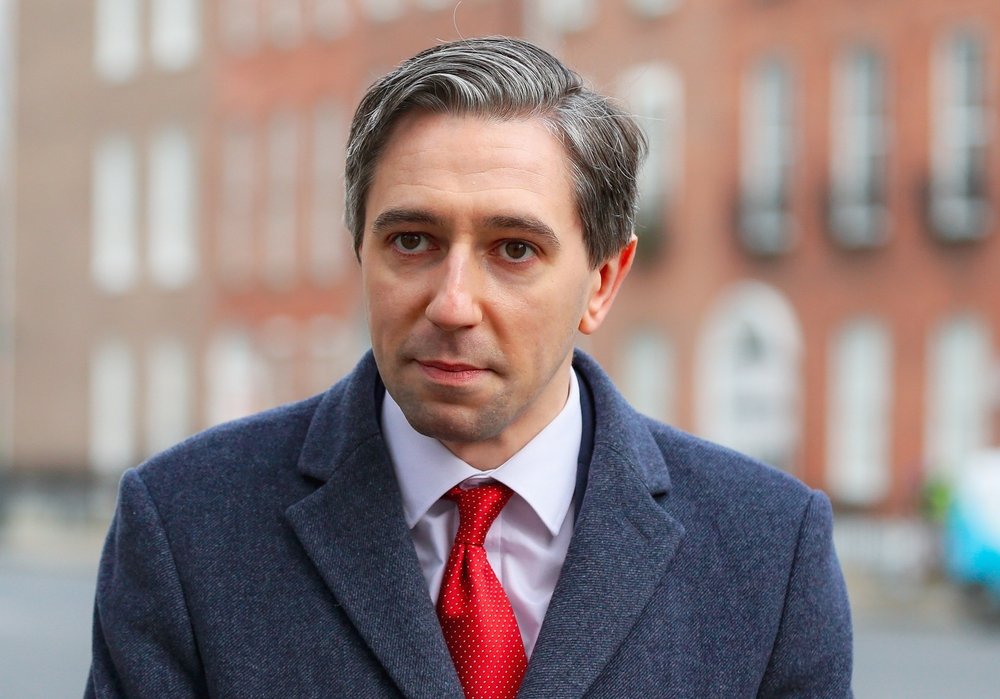Simon Harris is Fine Gael's leader, the party of newly-elected Galway TD Sean Kyne. Damien Storan, Shutterstock