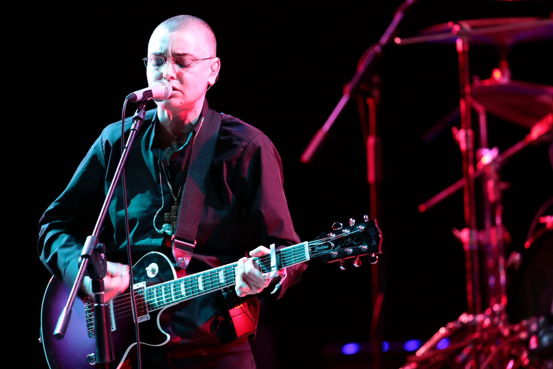 Sinead O'Connor photographed by Matteo Chinellato for Shutterstock