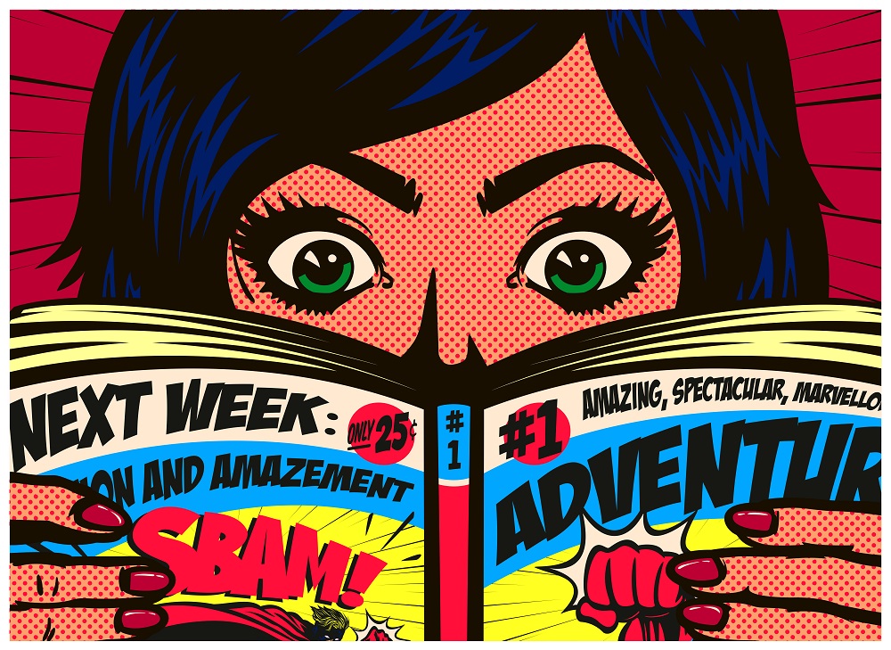 Pop art Comic