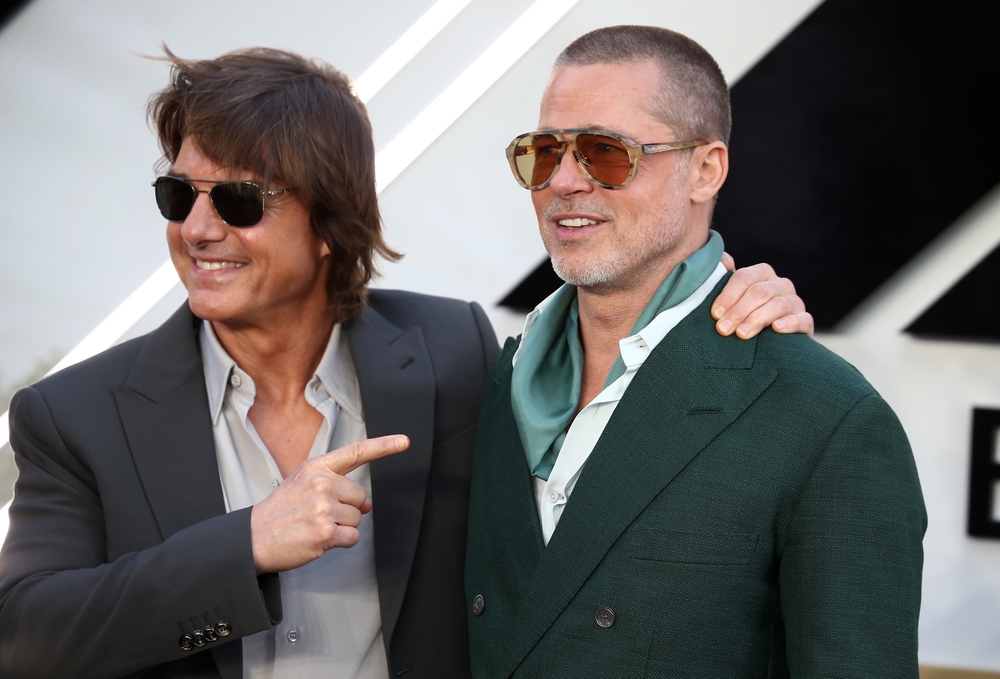 Everything We Know About Brad Pitt's New Movie With Dog Sidekick 4 Brad Pitt is no stranger to action packed movies. He's posing with Tom Cruise here. Fred Duval, Shutterstock