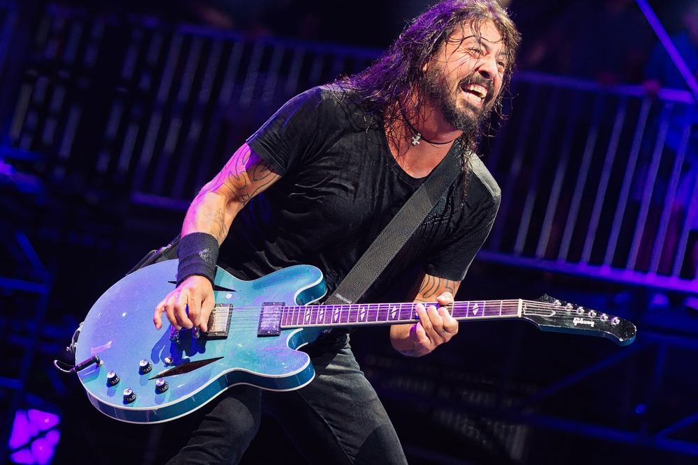 Dave Grohl. L Paul Mann, Shutterstock