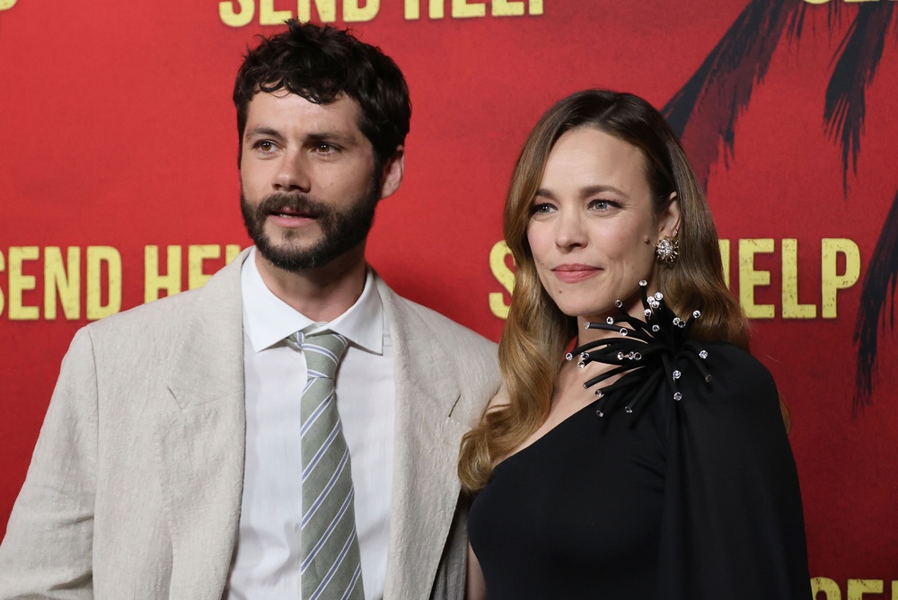 Dylan O'Brien, Rachel McAdams at 'Send Help' World Premiere in LA. Kathy Hutchins, Shutterstock