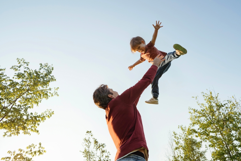 Happy Father’s Day! Study Reveals Top 20 Best Dad Jokes 3 Father and son playing together