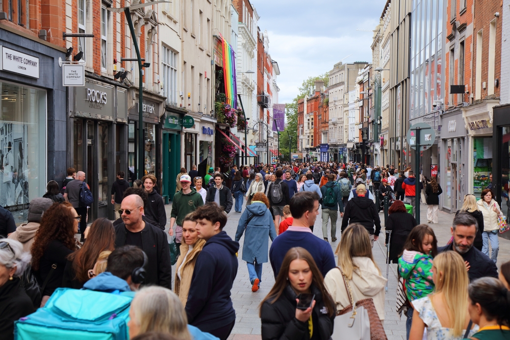 Grafton Street, Dublin, Ireland. Tupungato, Shutterstock