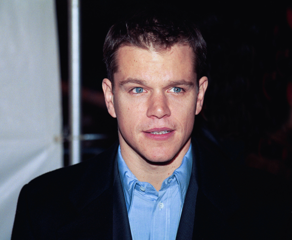 Matt Damon, 2003. Everett Collection, Shutterstock