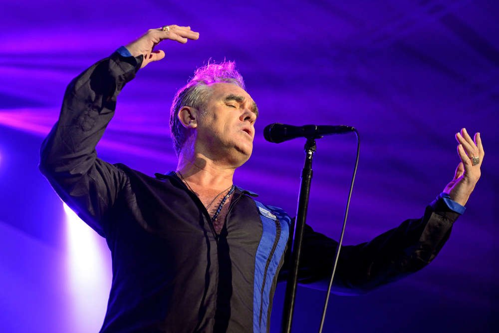 Morrissey, The Smiths. Shutterstock