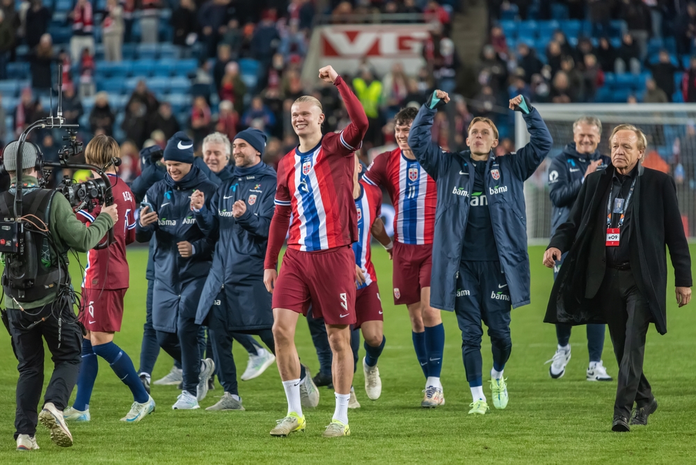 Norway national football team. Alizala Studios, Shutterstock