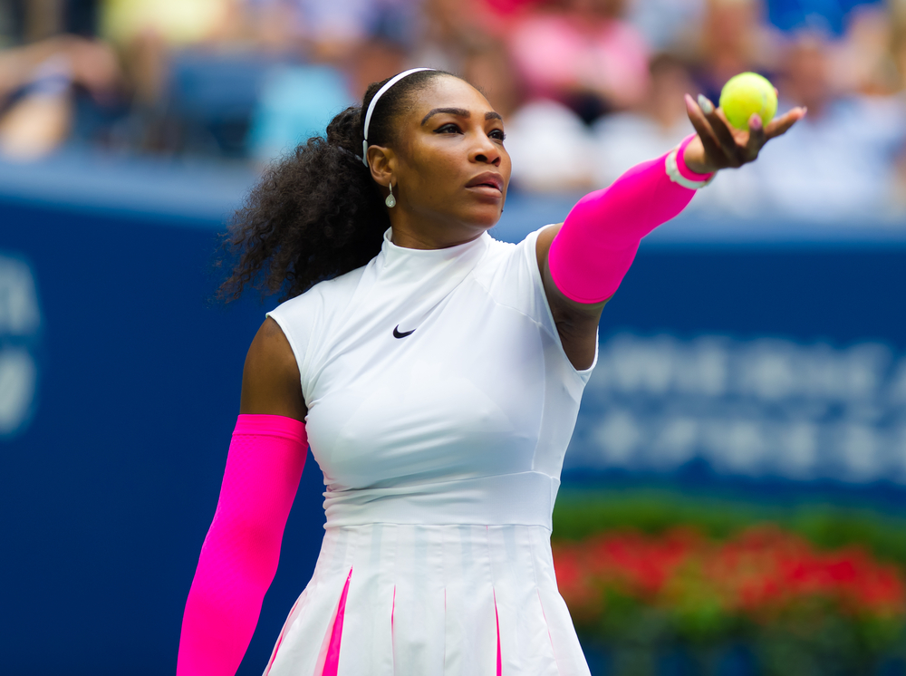 Serena Williams $50,000 Fine Near-Miss After Wimbledon Loss 3 Serena Williams in action at the 2016 US Open Grand Slam tennis tournament. Jimmie 48 Photography, Shutterstock