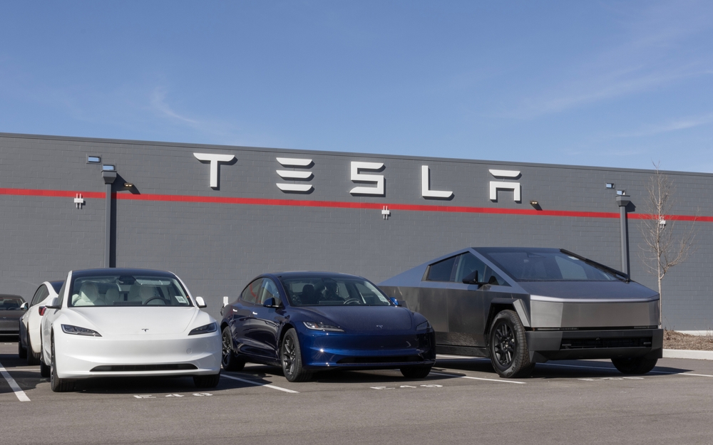 Tesla Named As Best Car To Buy Despite Musk Backlash 5 Tesla EV electric vehicle Service Center. Tesla models include Cybertruck, Model 3, Model Y, Model X and Model S. Photo, Jonathan Weiss, Shutterstock