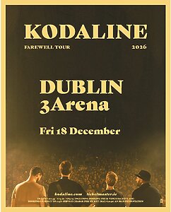 Kodaline Announce New Dublin Date For Farewell Tour 3 kodaline
