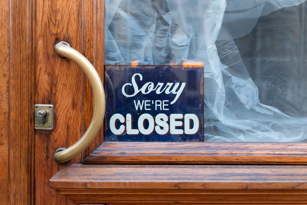 Restaurant closure, food safety