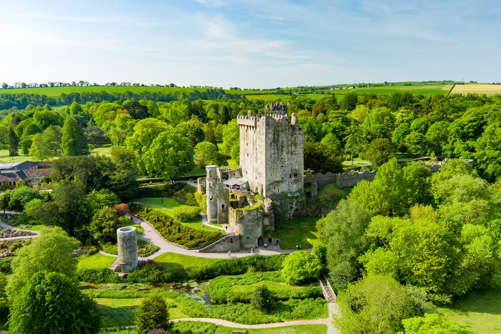 Study Reveals Top 10 Castles In Ireland 6 Blarney Castle, Cork, Ireland. Shutterstock