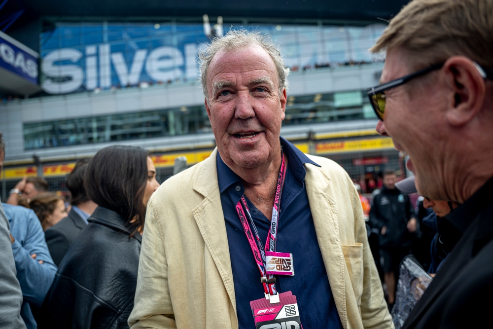 Jeremy Clarkson. Motorsport Photography F1, Shutterstock