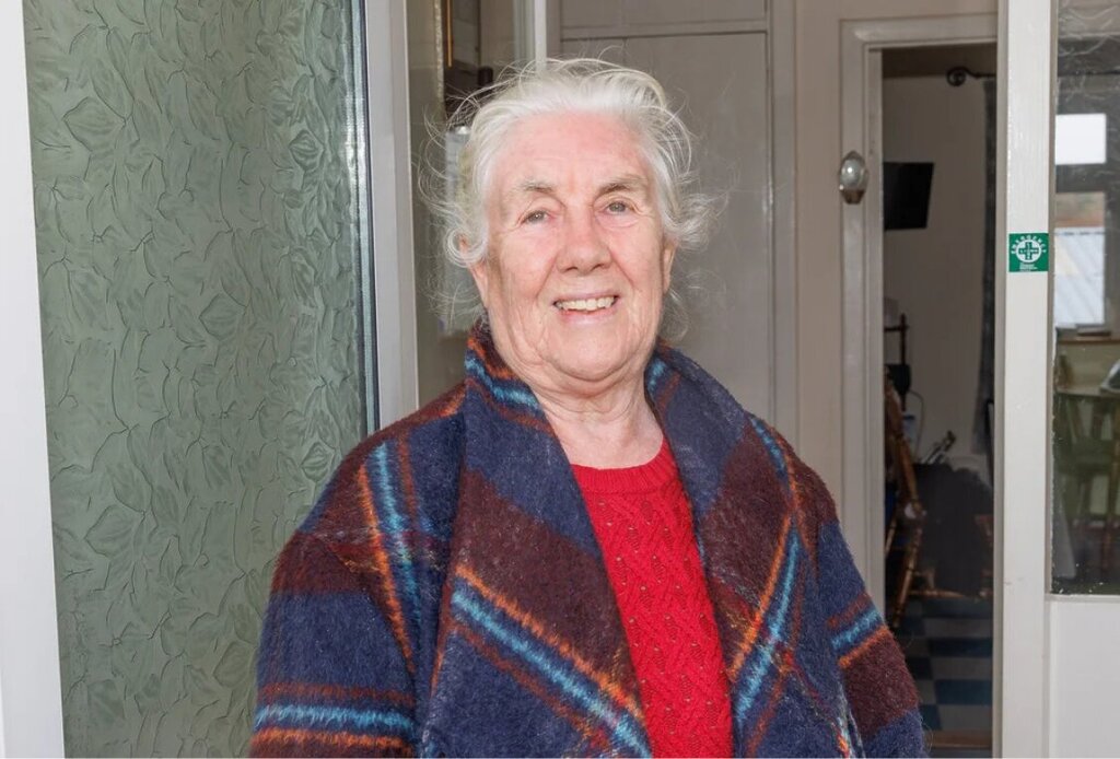 Sinn Féin Issues Disciplinary Action Against Party Member 3 Máirín Mhic Lochlainn. Photo © SEÁN Ó MAINNIN