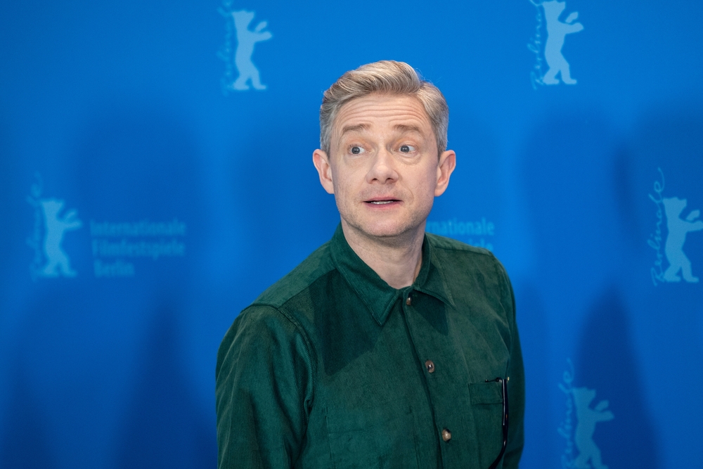 Benedict Cumberbatch And Martin Freeman Could Be Filming The New Sherlock Series 5 Martin Freeman. Asatur Yesayants, Shutterstock