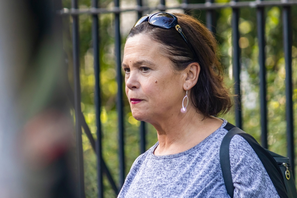 Mary Lou McDonald has led Sinn Fein since February 2018. Liam Murphy Pics, Shutterstock
