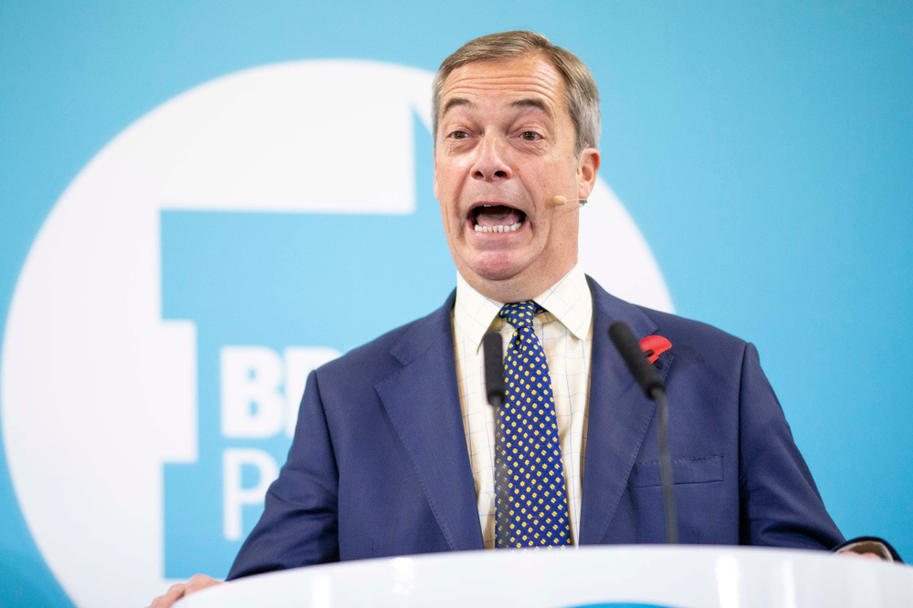 Nigel Farage. ComposedPix Shutterstock
