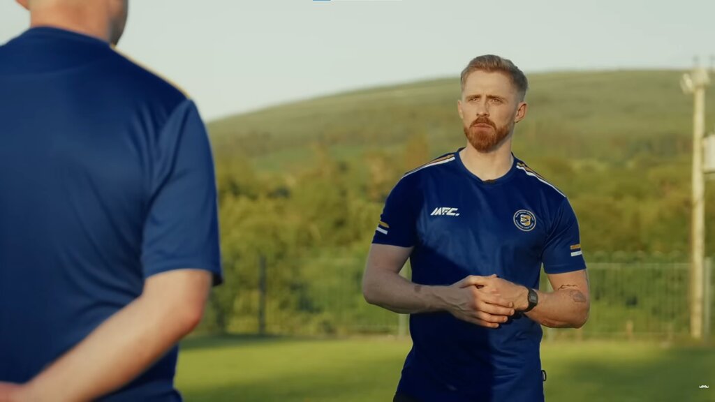 On & Off the Pitch Episode 3: Brothers Killian & Cathal O'Gara. Pictured: Killian chats to Cathal. Credit: Movember