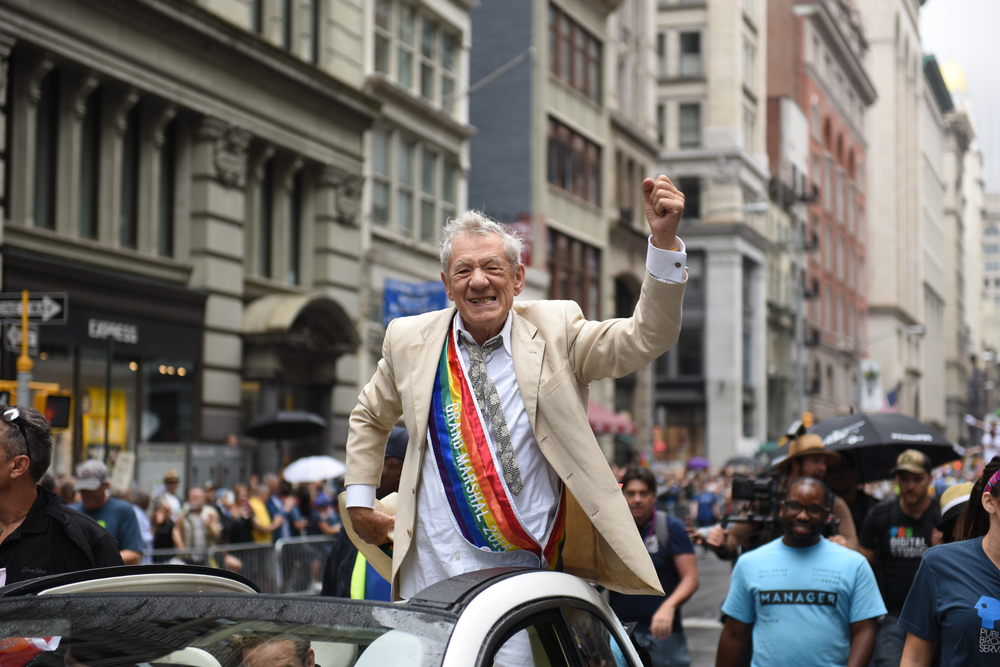 Ian McKellen & Judi Dench Will Share A Brew And A Few Stories 5 Sir Ian McKellen attends Manchester Pride. A Katz, Shutterstock