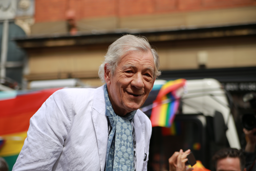 Ian McKellen & Judi Dench Will Share A Brew And A Few Stories 6 Sir Ian McKellen attends Manchester Pride. Stefano Bolognini, Shutterstock