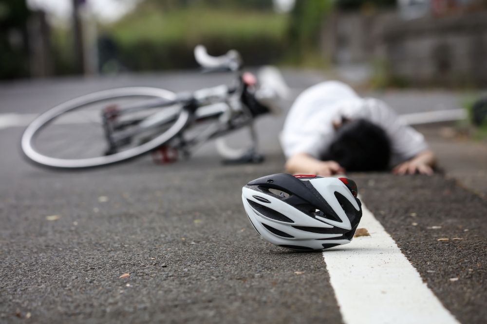 Cyclist accident