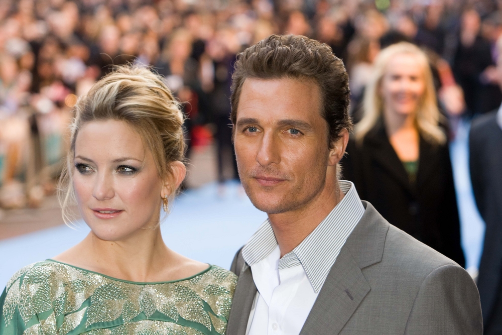 Kate Hudson & Matthew McConaughey. Photo credit: Entertainment Press, Shutterstock