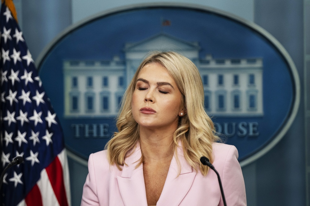 White House Press Secretary Karoline Leavitt To Leave Role Later This Month 6 Press Secretary Karoline Leavitt at a White House Press Briefing. Photo credit, Photo Ibo, Shutterstock
