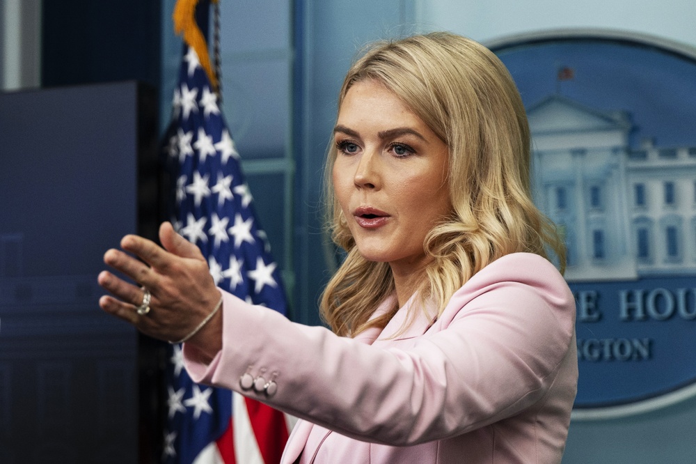 White House Press Secretary Karoline Leavitt To Leave Role Later This Month 4 Press Secretary Karoline Leavitt at a White House Press Briefing. Photo credit, Photo Ibo, Shutterstock