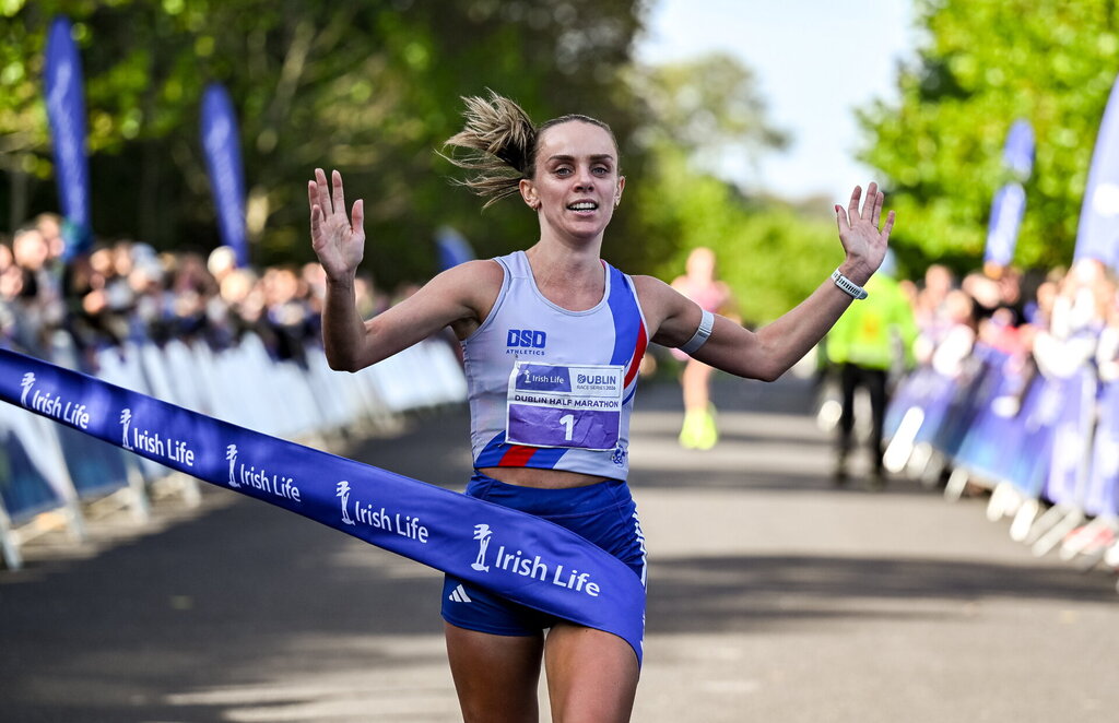 Dublin Marathon Cost Of Entry To Increase Up To €130 5 Meghan Ryan from Dublin crosses the line to win the 2026 Irish Life Dublin Half Marathon, which took place on Sunday 20th September in Phoenix Park, marking the final event of the 2026 Irish Life Dublin Race Series. Photograph: Sam Barnes/Sportsfile