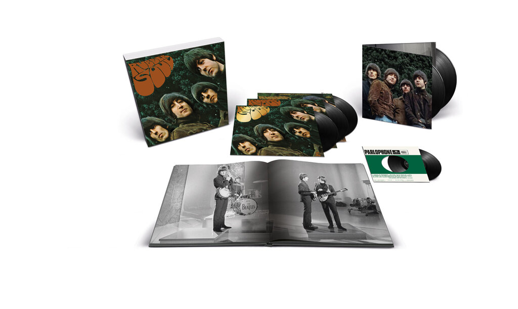 5LP Beatles Rubber ProductShot