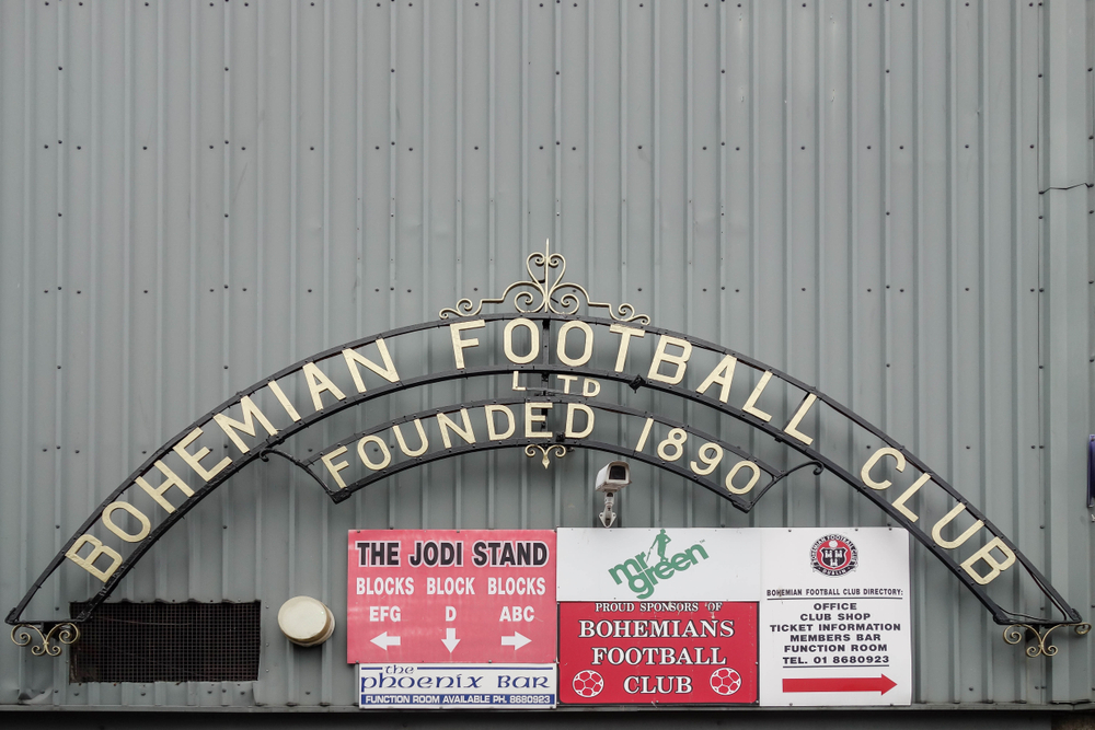 Bohemians To Stay At Dalymount Park Until May 2027 3 Bohemian FC sign at Dalymount Park in Dublin, Ireland. Photo credit: Shutterstock