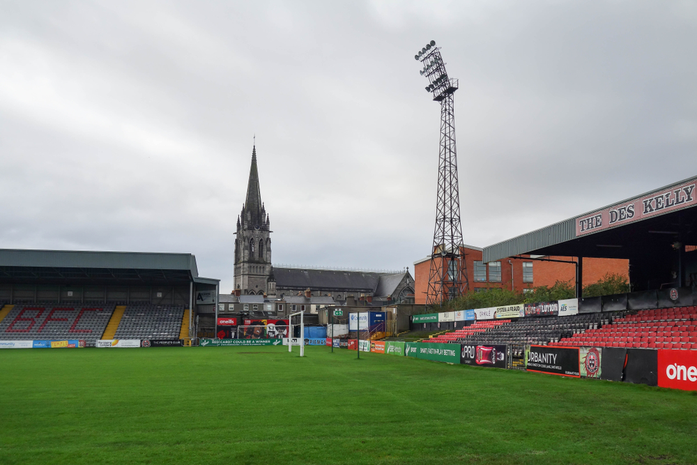 Dalymount Park, Dublin, Ireland. Photo credit: Shutterstock