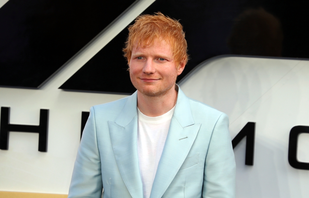 Ed Sheeran. Photo credit: Fred Duval, Shutterstock