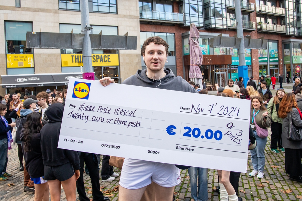 Jack Wall OReilly winner of the Paul Mescal lookalike context in November 2024 Dublin Ireland. Photo credit Liam Paul Murphy Pics Shutterstock