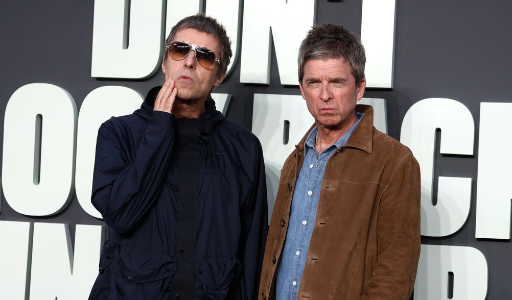 Liam Gallagher and Noel Gallagher attend the 'Oasis: Don't Look Back In Anger' UK Premiere, September 2026. Photo credit: Fred Duval, Shutterstock