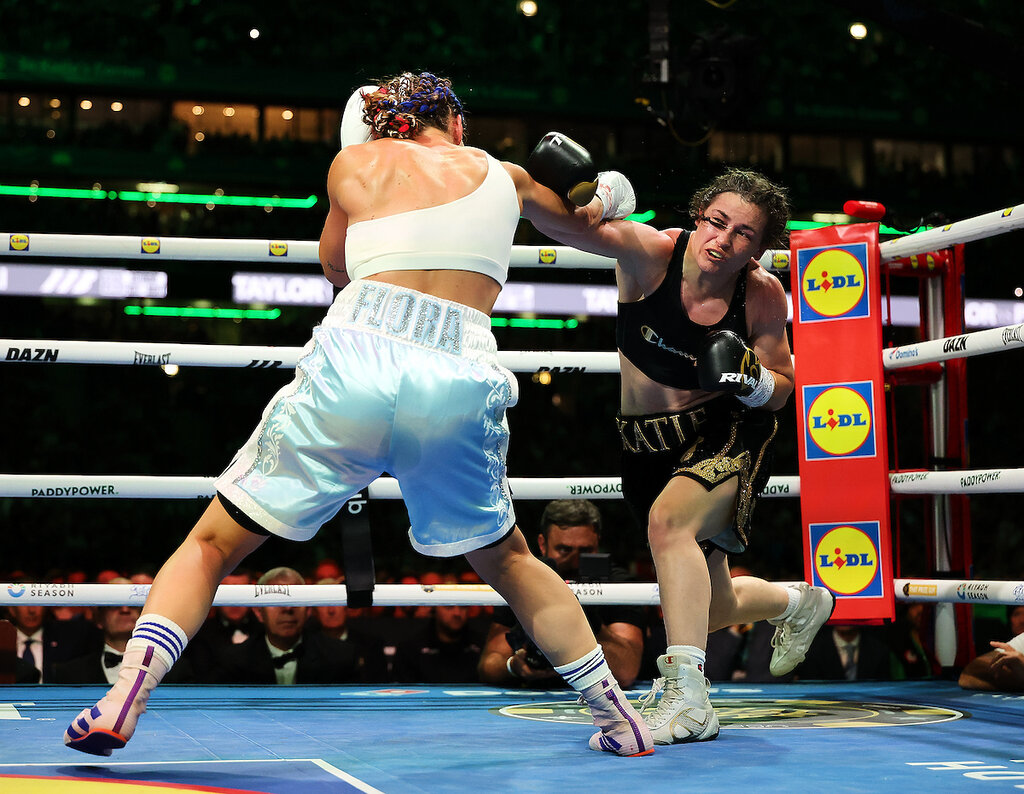 Dublin, Ireland: Katie Taylor v Flora Pili, Undisputed Super Lightweight Championship. 5 September 2026. Picture By Mark Robinson Matchroom Boxing.