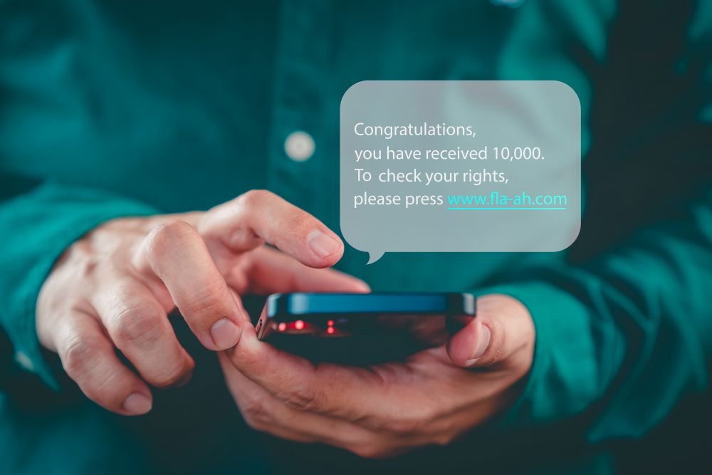 Text scam