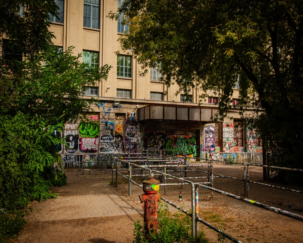 World famous Berghain nightclub Berlin Germany