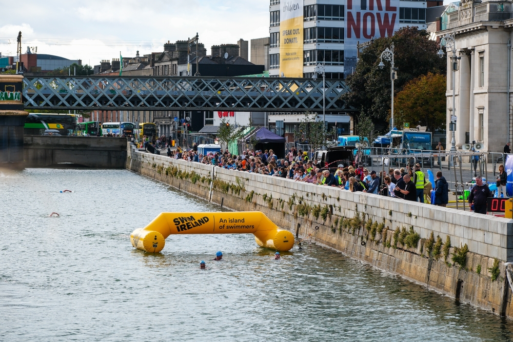 Everything You Need To Know About The 2026 Liffey Swim 9 Liffey Swim, 2025. Photo credit: Tailor Zoltan