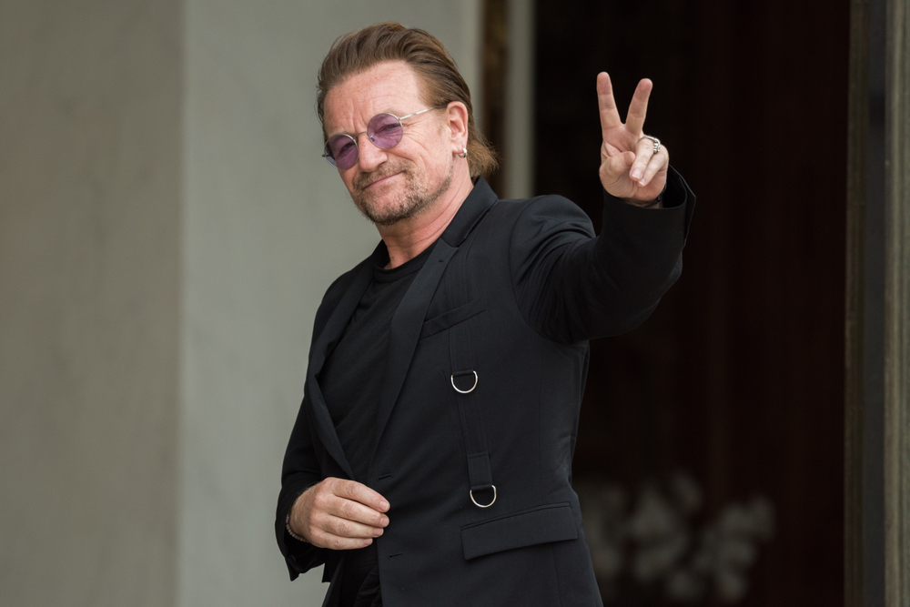 Bono. Photo credit: Frederic Legrand - COMEO, Shutterstock