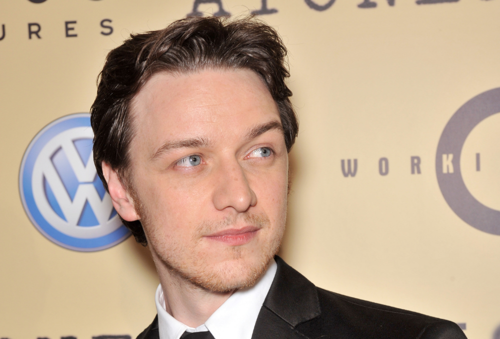 James McAvoy. Photo credit: Featureflash Photo Agency, Shutterstock