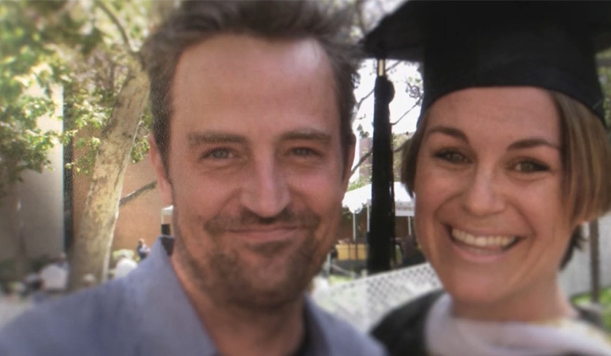 Who is Matthew Perry's sister Mia after emotional Netflix documentary? 4 Matthew Perry and sister Mia. Pic: Netflix