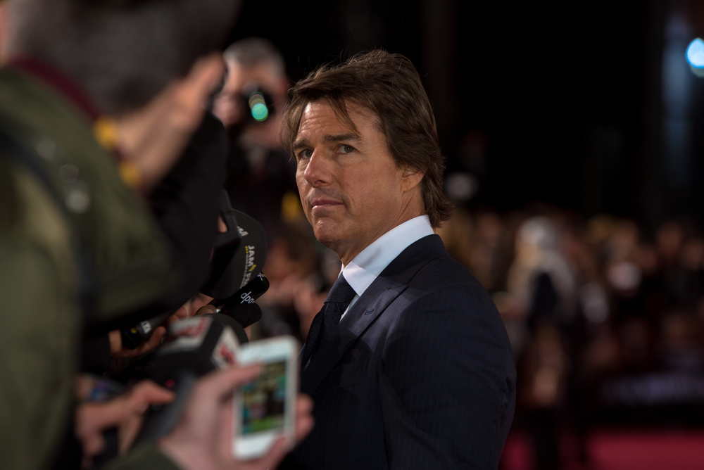 Tom Cruise, 2016. Photo credit: Rene Tachemann, Shutterstock